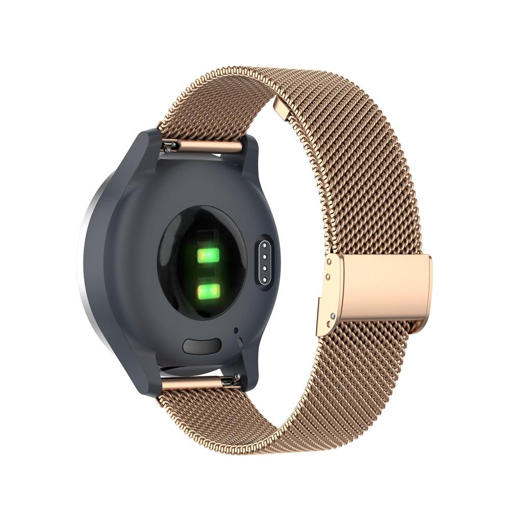 Mesh Bracelet Garmin Vivoactive 3/Venu/Venu 2 Plus Rose Gold