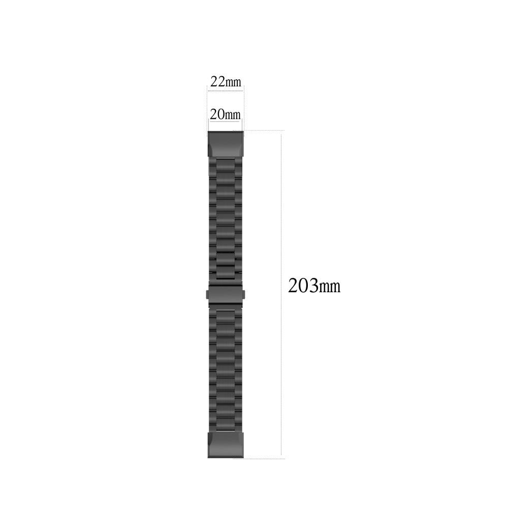 Metalliranneke Garmin Approach S70 47mm musta