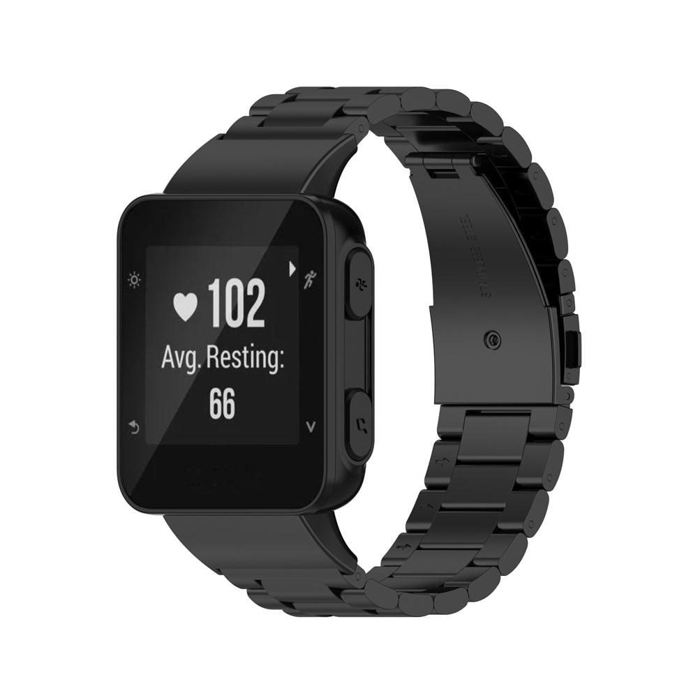 Metalliranneke Garmin Forerunner 35 musta