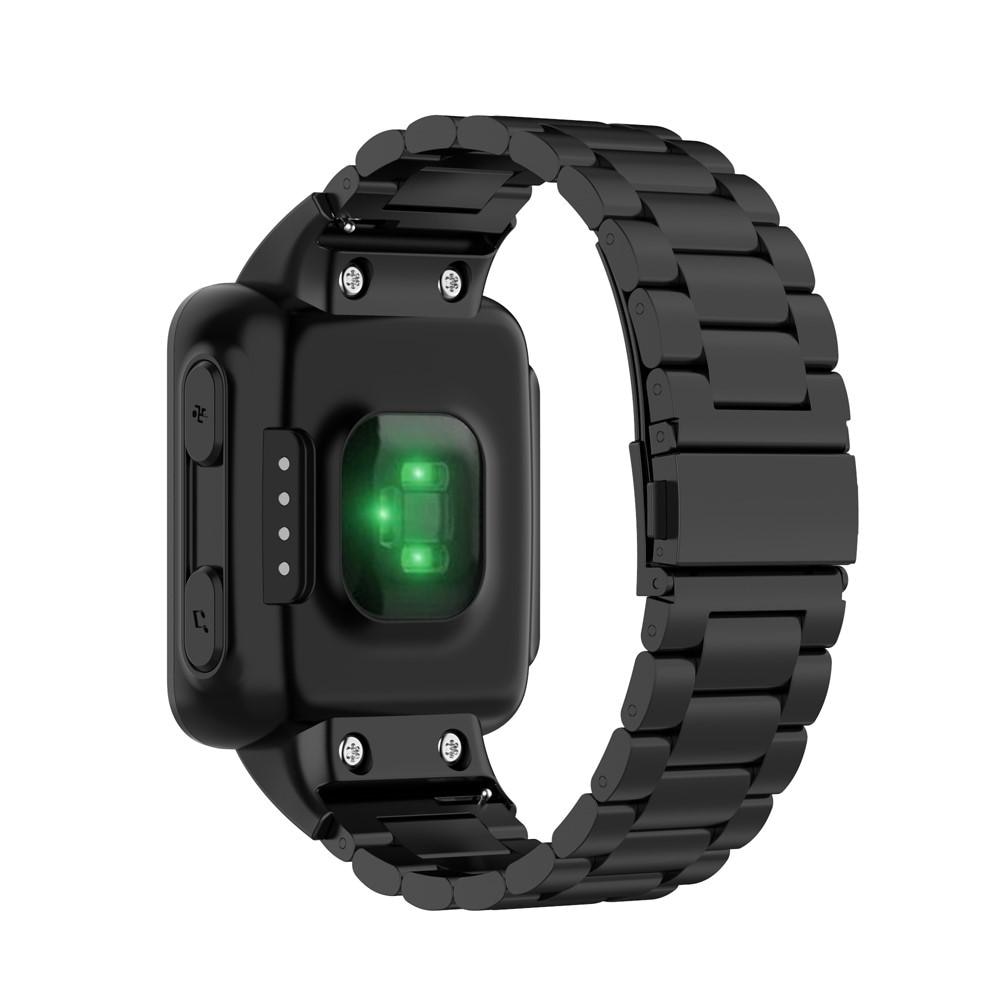 Metalliranneke Garmin Forerunner 35 Musta