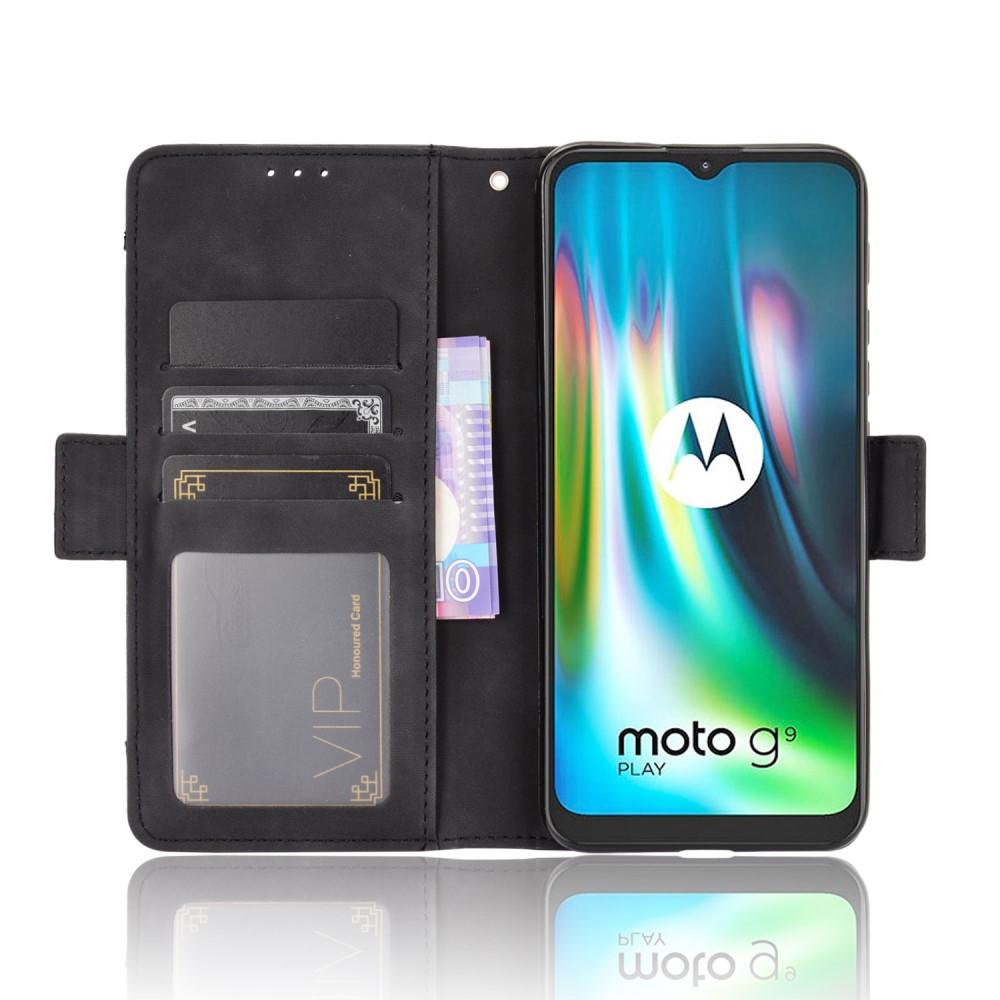 Multi Lompakkokotelo Motorola Moto E7 Plus musta