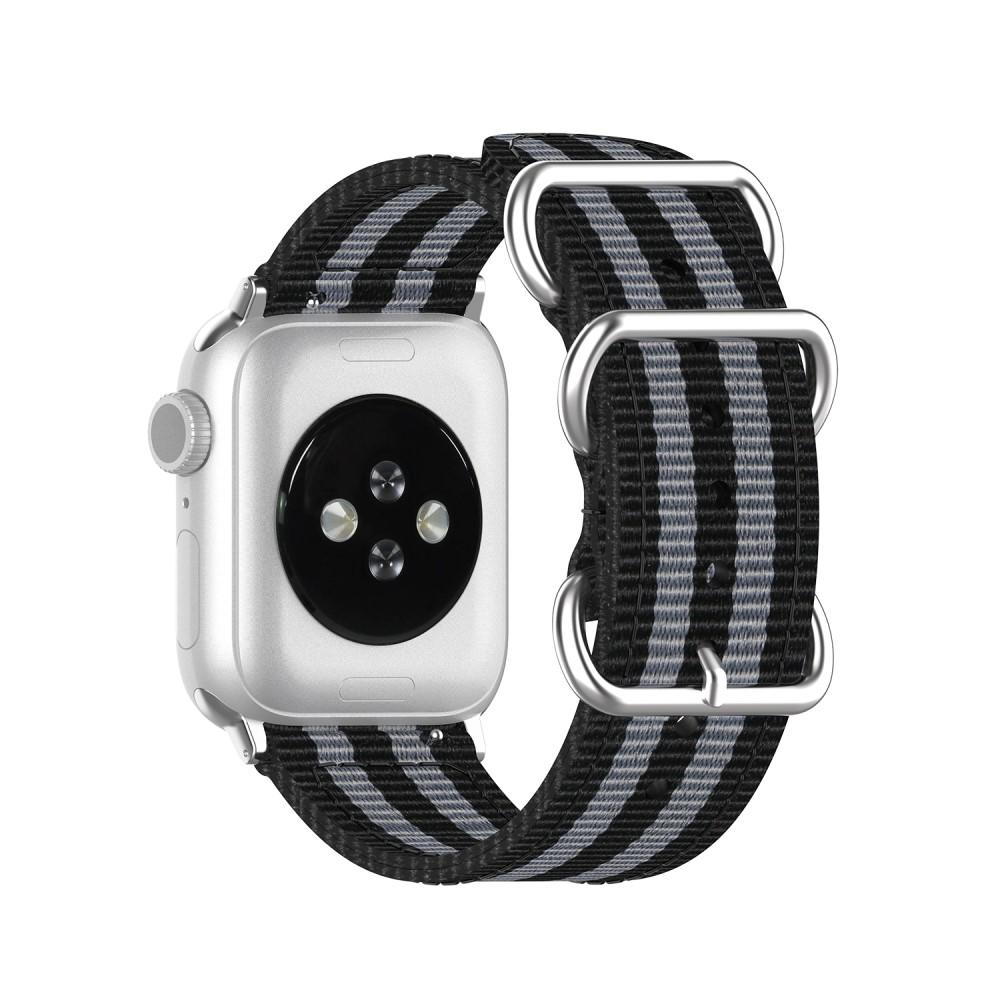 Apple Watch Ultra 49mm Natoranneke musta/harmaa