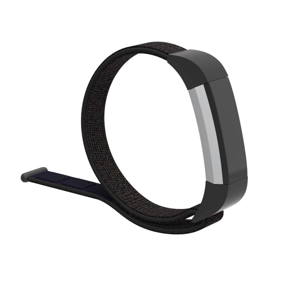 Nailonranneke Fitbit Alta HR/Alta Musta