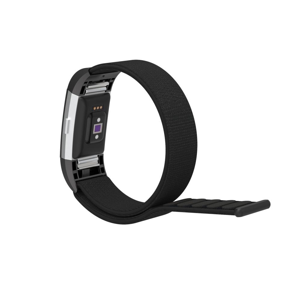 Nailonranneke Fitbit Charge 2 musta