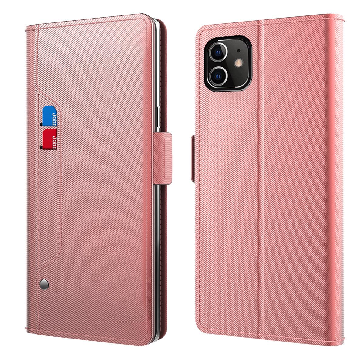 Suojakotelo Peili iPhone 12 Mini Vaaleanpunainen