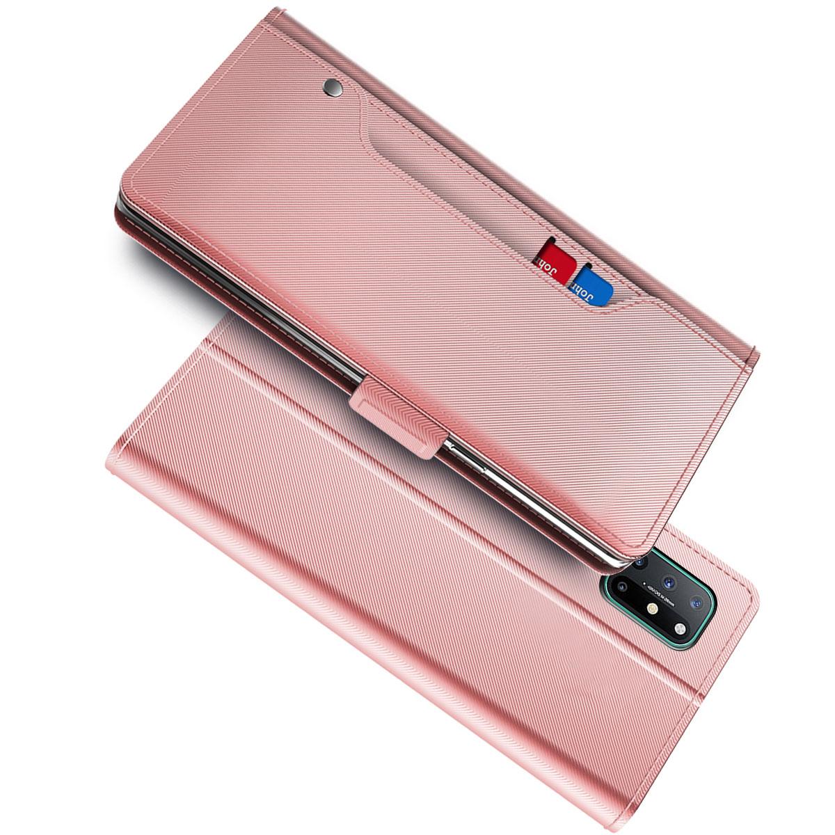 Suojakotelo Peili OnePlus 8T Vaaleanpunainen