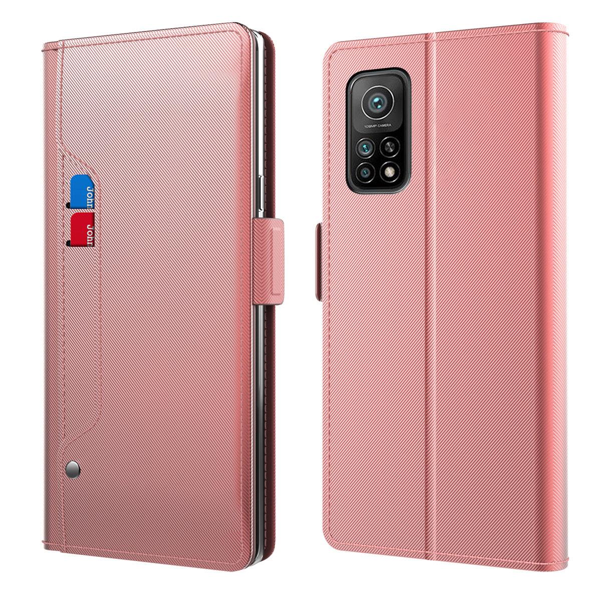 Suojakotelo Peili Xiaomi Mi 10T Pro 5G Vaaleanpunainen