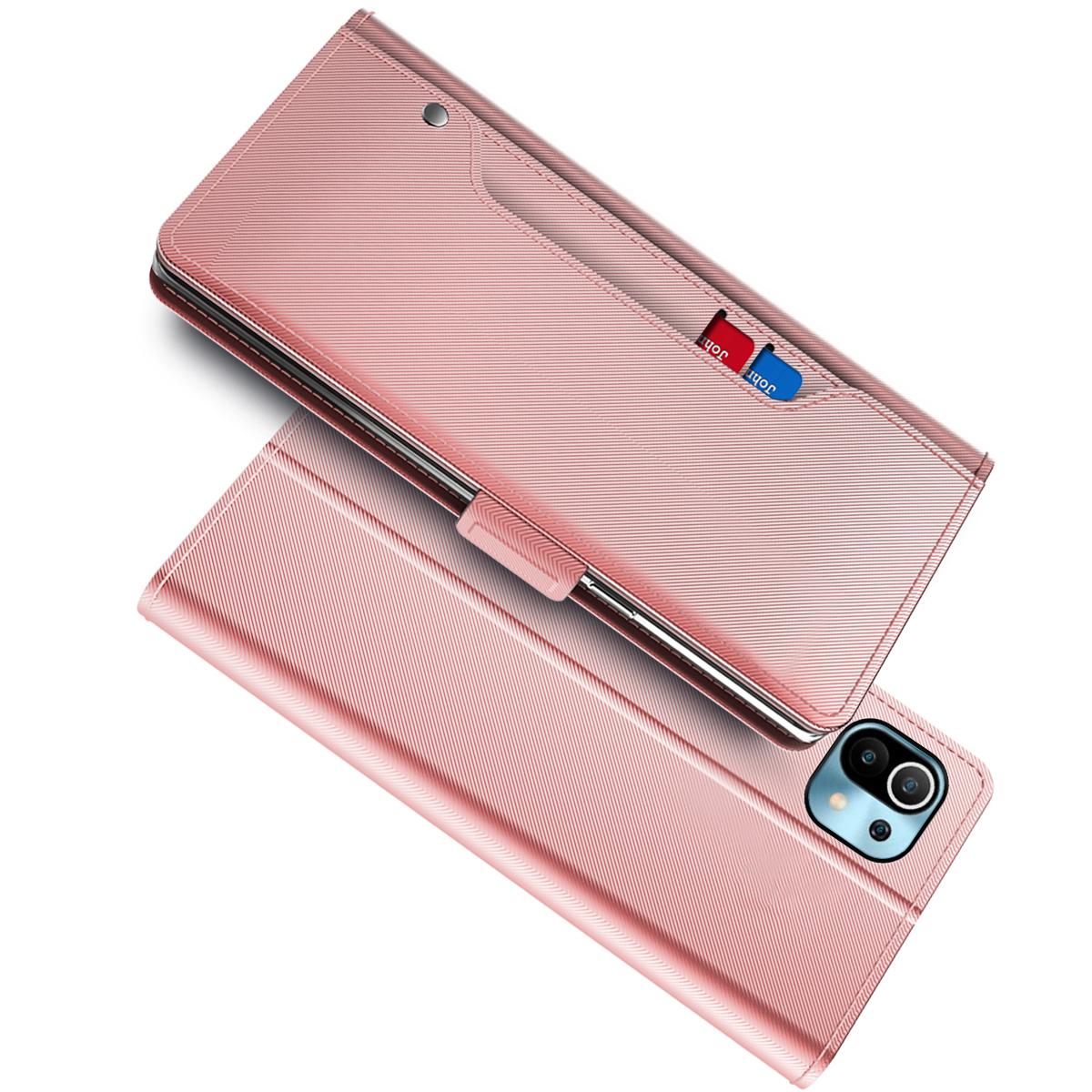 Suojakotelo Peili Xiaomi Mi 11 Vaaleanpunainen