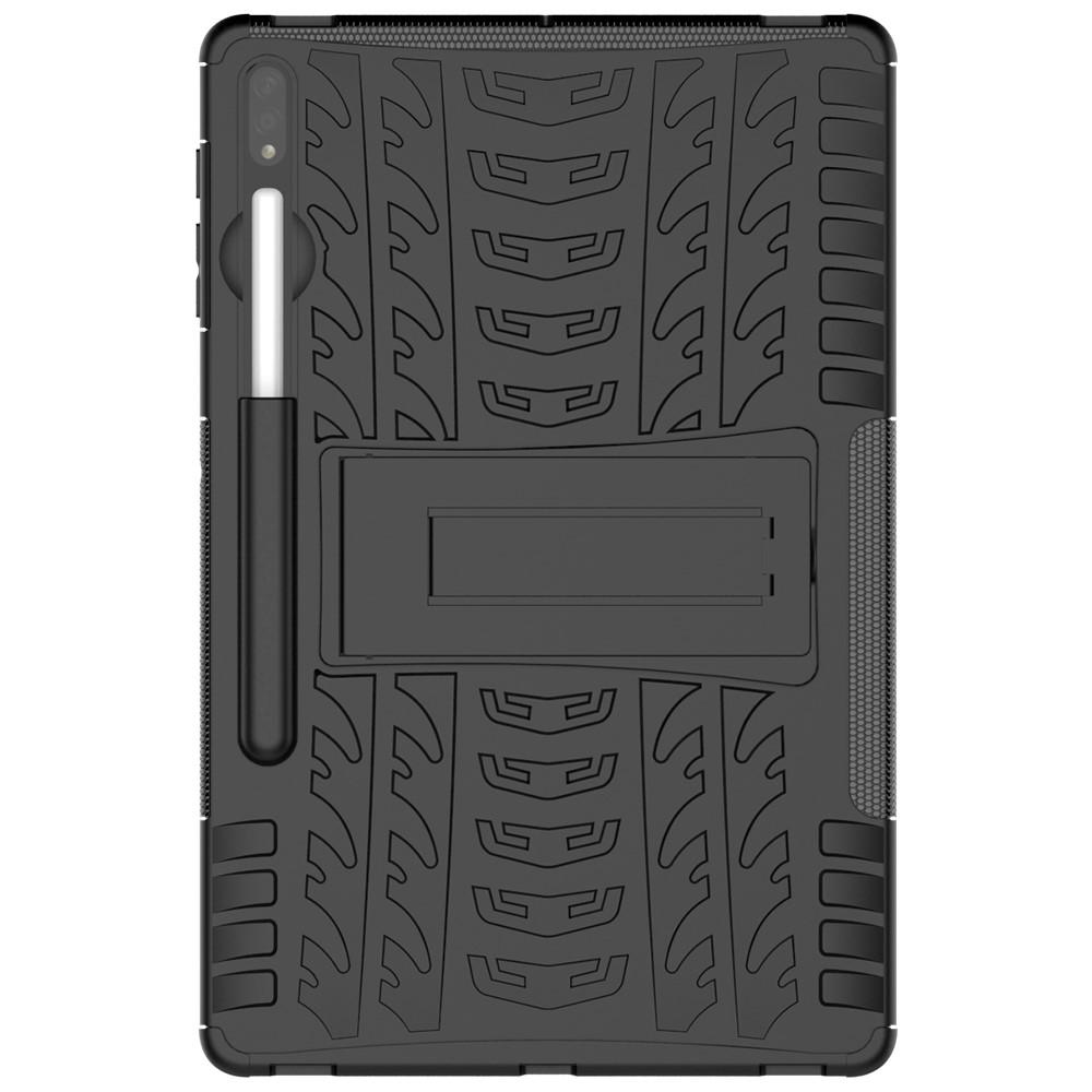 Rugged Case Samsung Galaxy Tab S7 Plus/S8 Plus 12.4 musta