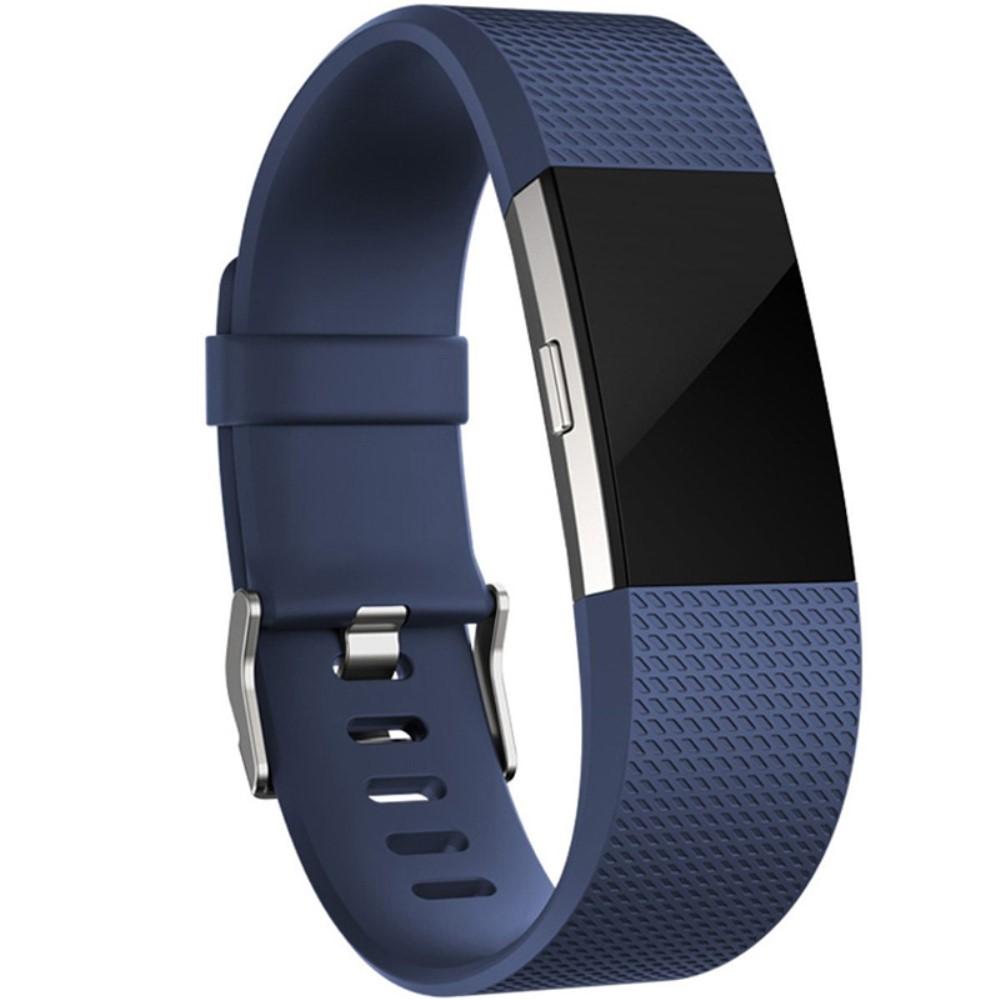 Silikoniranneke Fitbit Charge 2 sininen