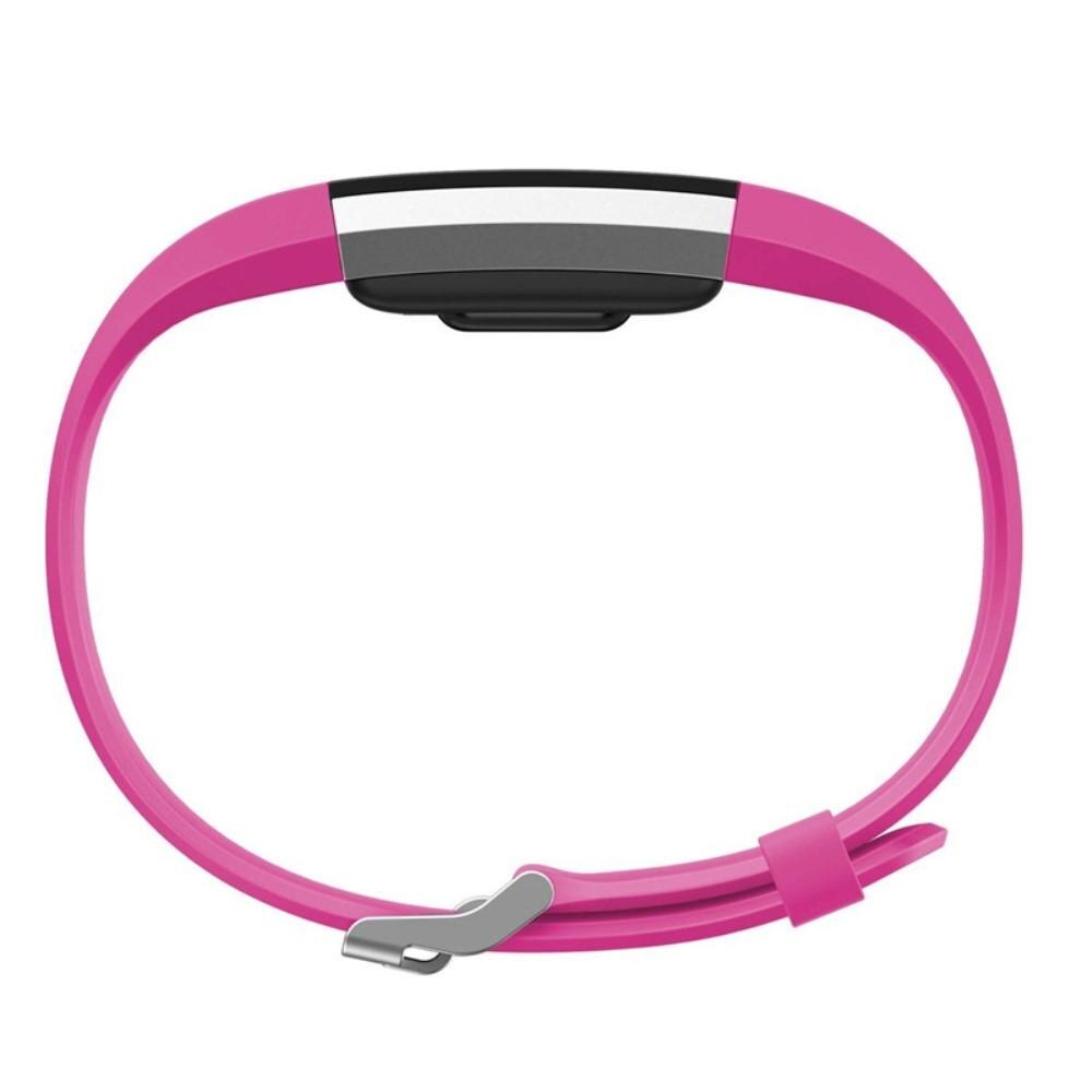 Silikoniranneke Fitbit Charge 2 cerise