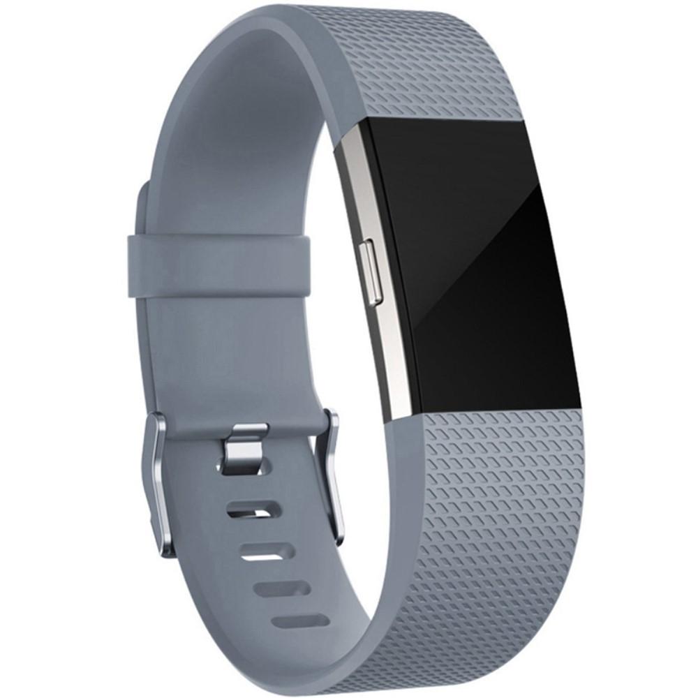 Silikoniranneke Fitbit Charge 2 harmaa