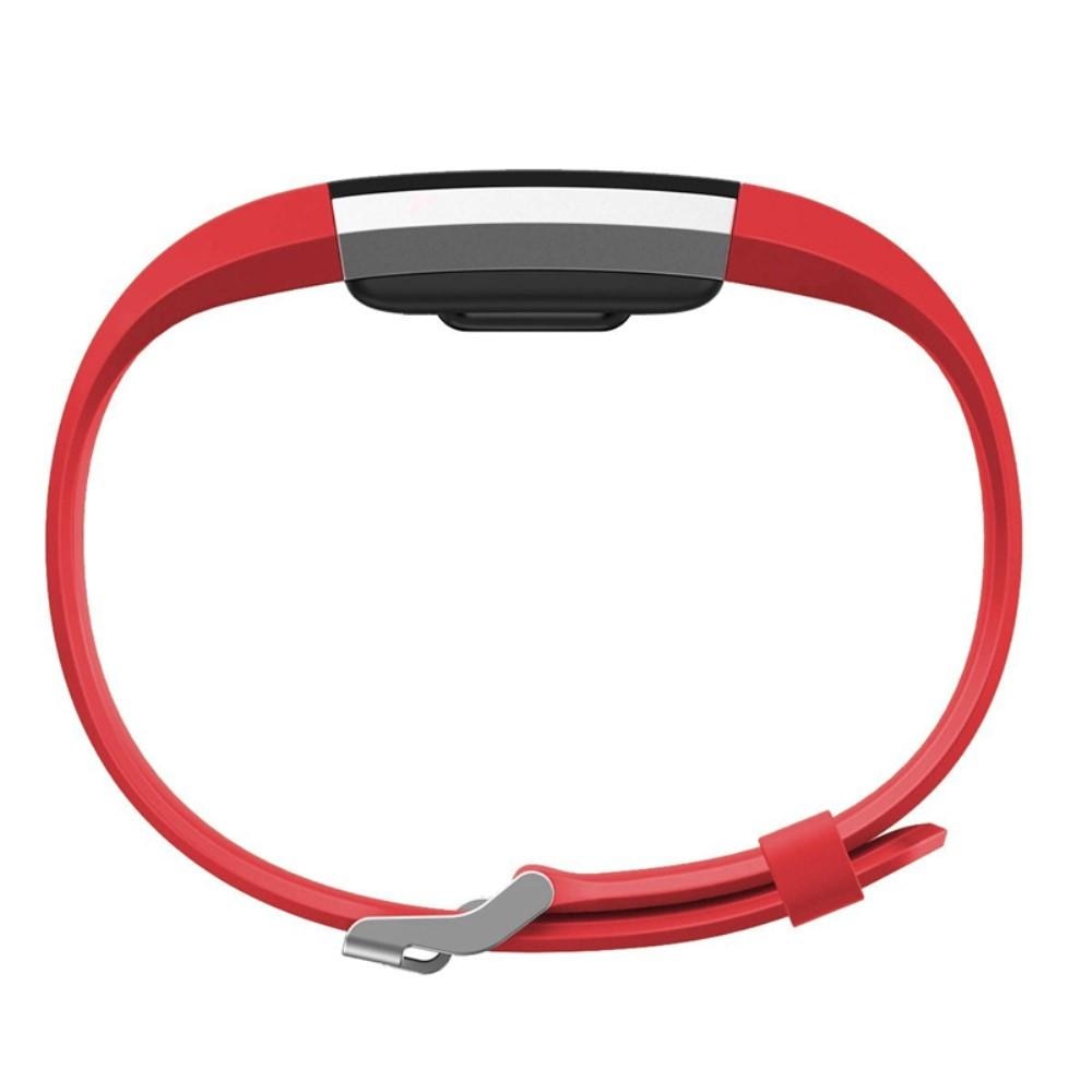 Silikoniranneke Fitbit Charge 2 punainen