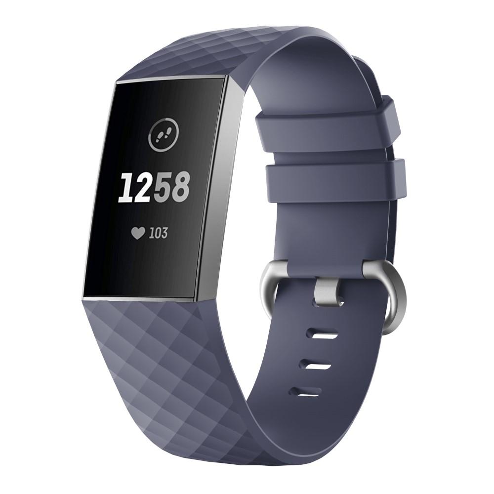 Silikoniranneke Fitbit Charge 3/4 liila