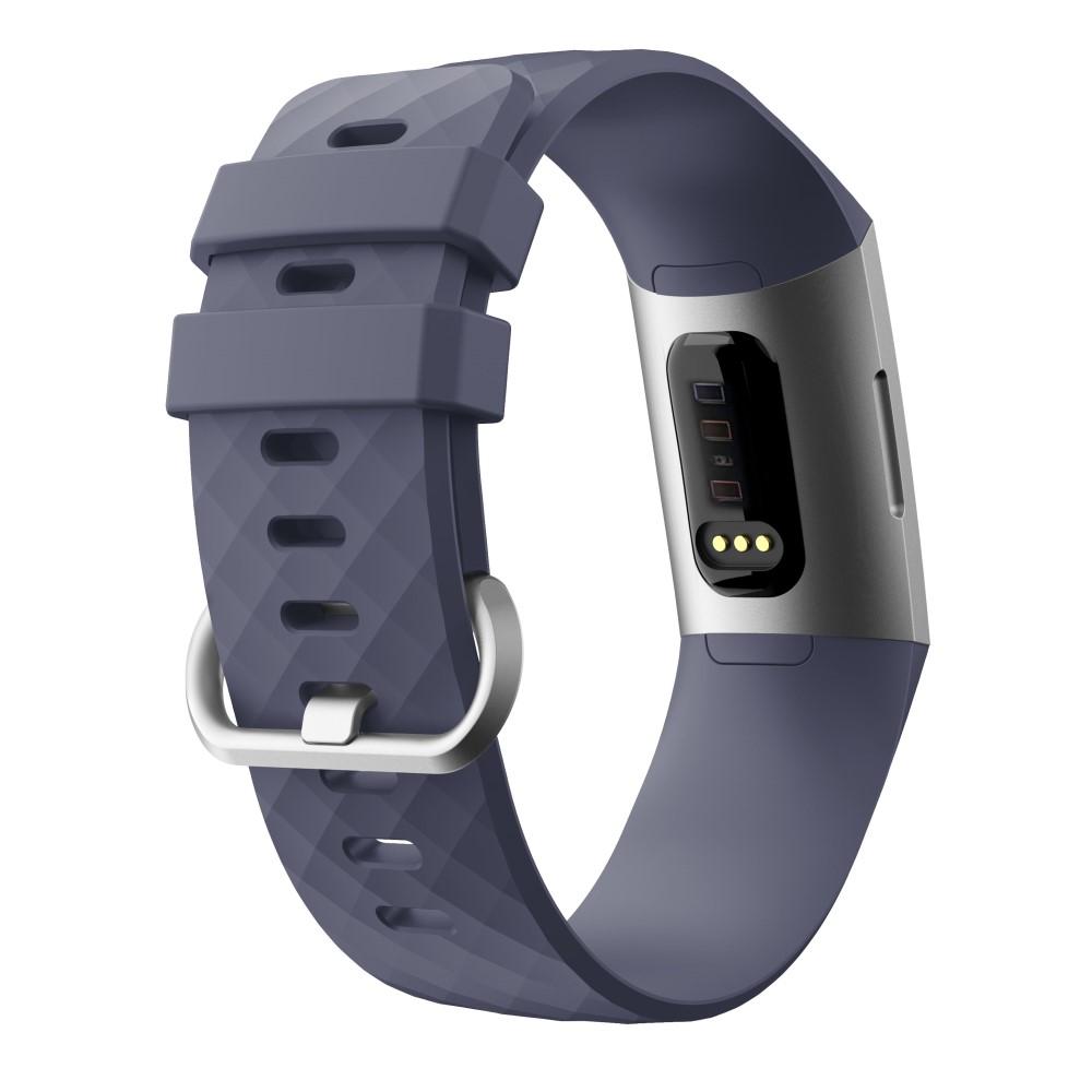 Silikoniranneke Fitbit Charge 3/4 liila