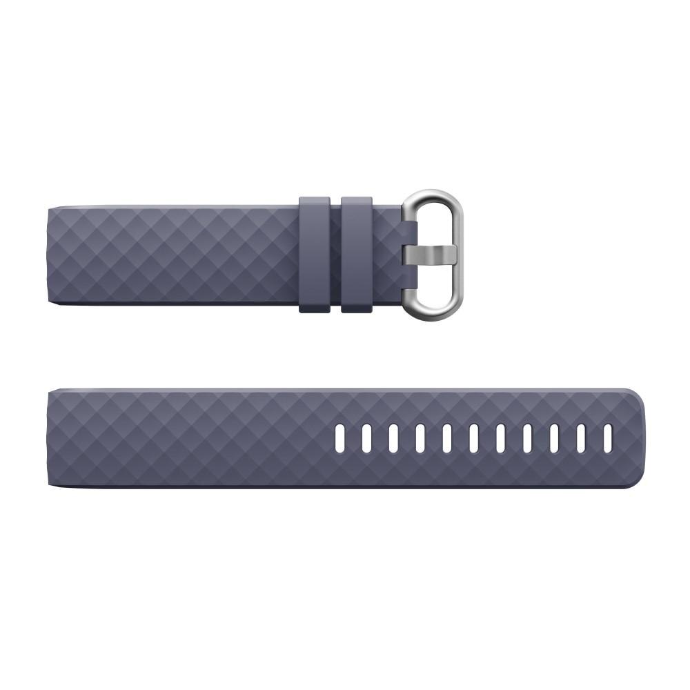 Silikoniranneke Fitbit Charge 3/Charge 4 Liila