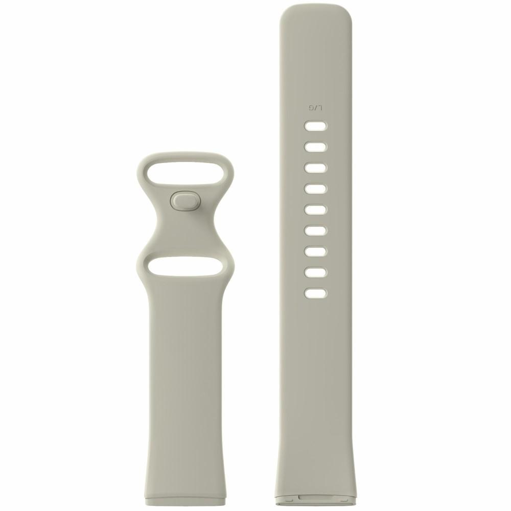 Silikoniranneke Fitbit Versa 3/Sense beige (Small)
