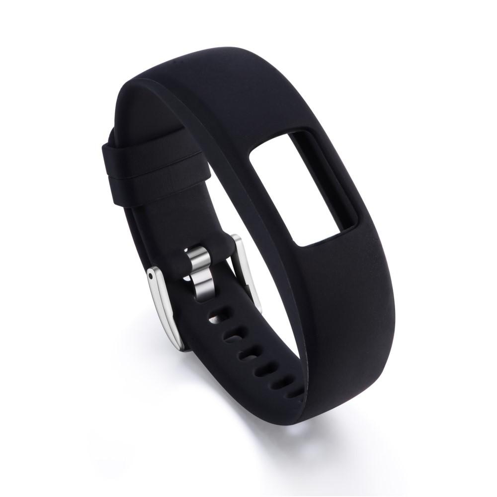 Silikoniranneke Garmin Vivofit 4 musta