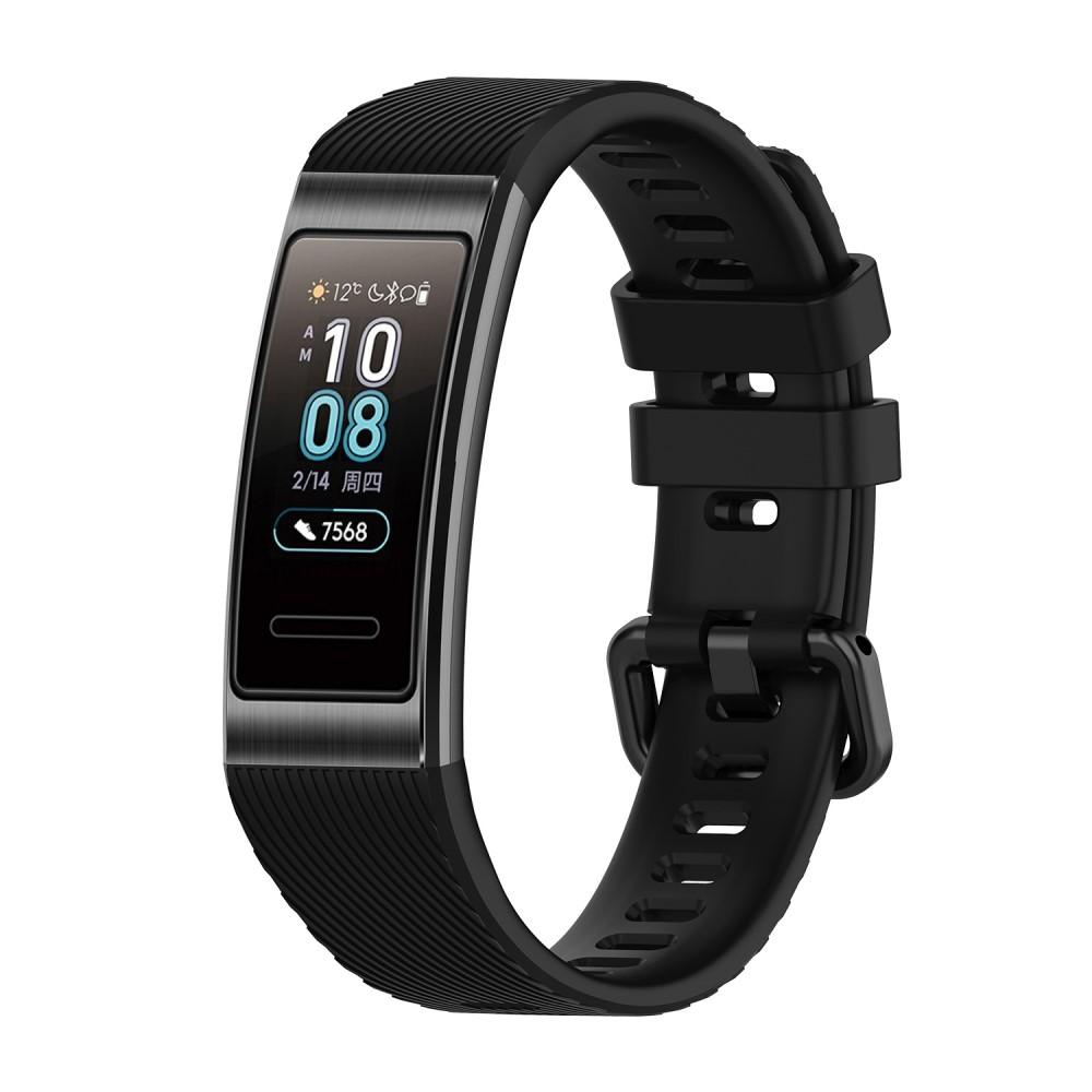 Silikoniranneke Huawei Band 3/3 Pro musta