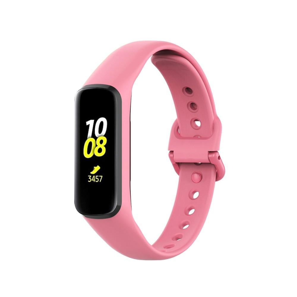 Silikoniranneke Samsung Galaxy Fit 2 vaaleanpunainen