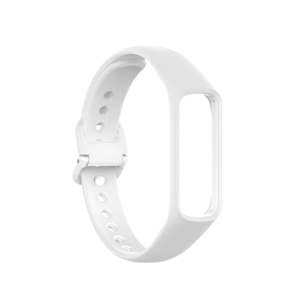 Silikoniranneke Samsung Galaxy Fit 2 valkoinen