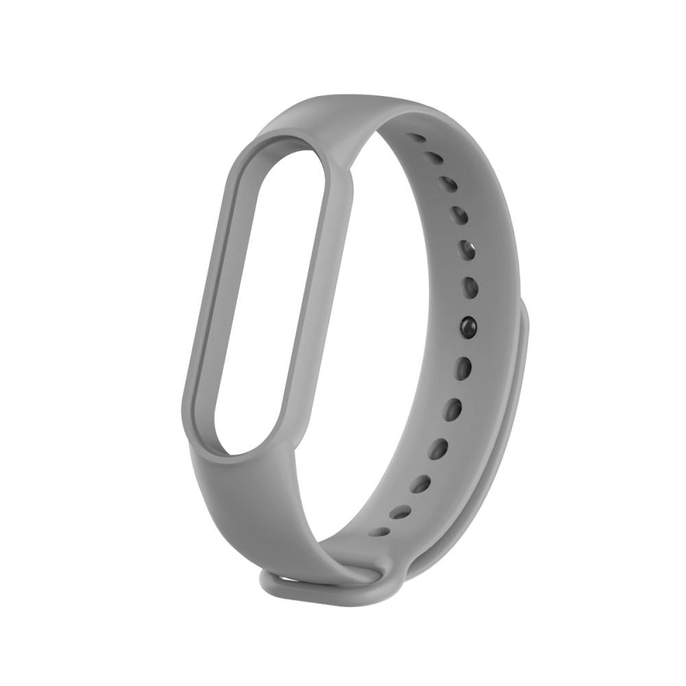 Silikoniranneke Xiaomi Mi Band 5/Mi Band 6 Harmaa