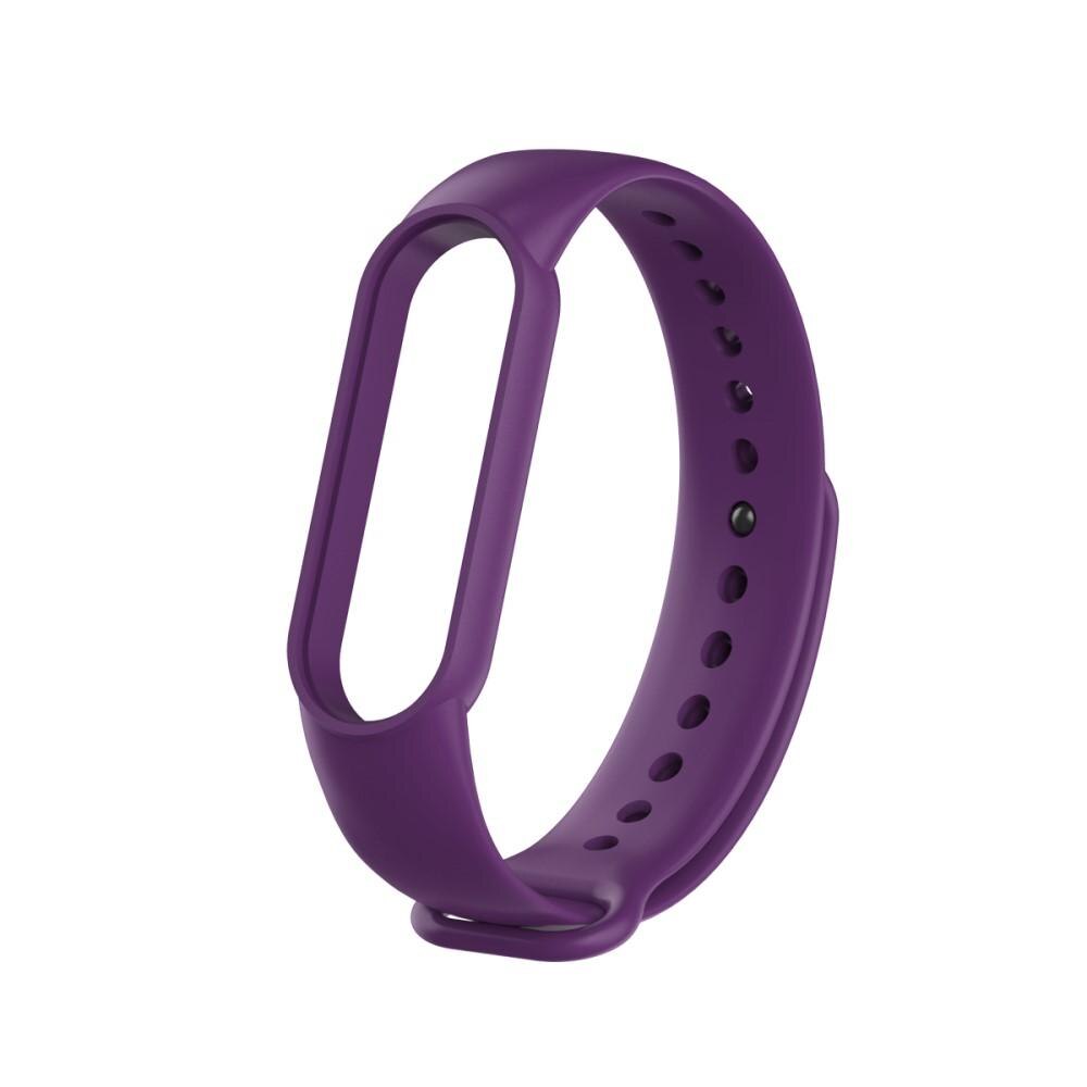 Silikoniranneke Xiaomi Mi Band 5/Mi Band 6 Liila