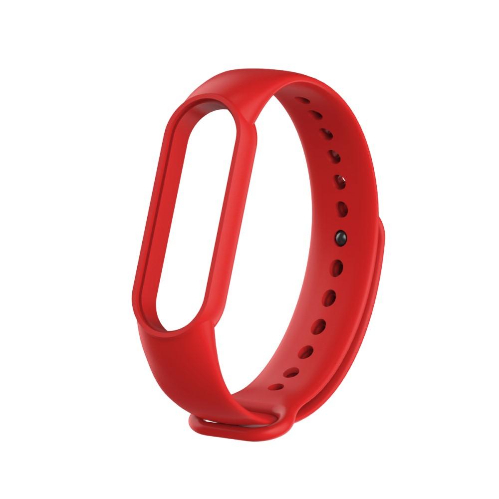 Silikoniranneke Xiaomi Mi Band 5/Mi Band 6 Punainen
