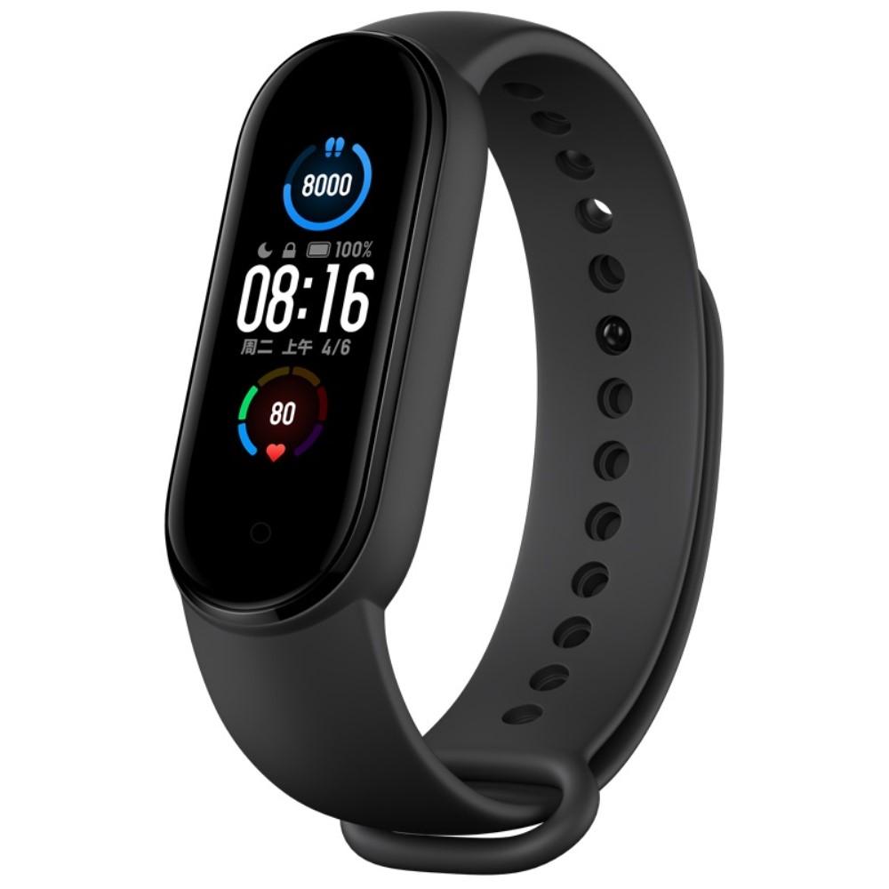 Silikoniranneke Xiaomi Mi Band 5/6 musta