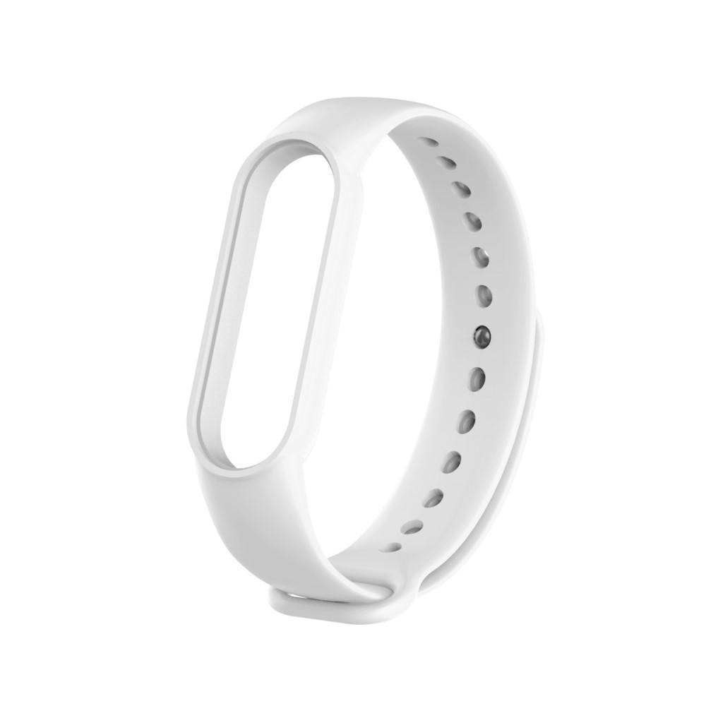 Silikoniranneke Xiaomi Mi Band 5/6 valkoinen