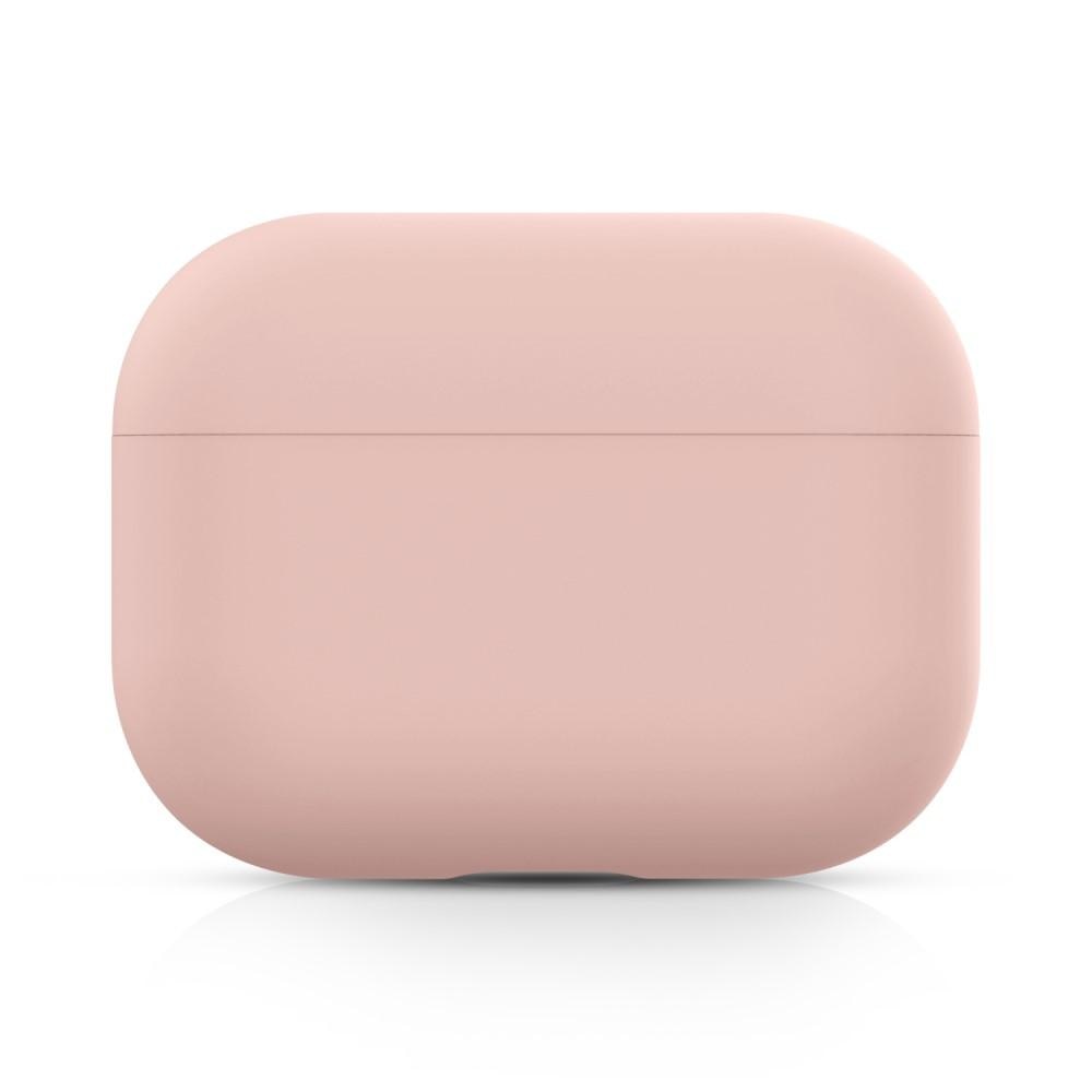 Silikonikotelo Apple AirPods Pro vaaleanpunainen