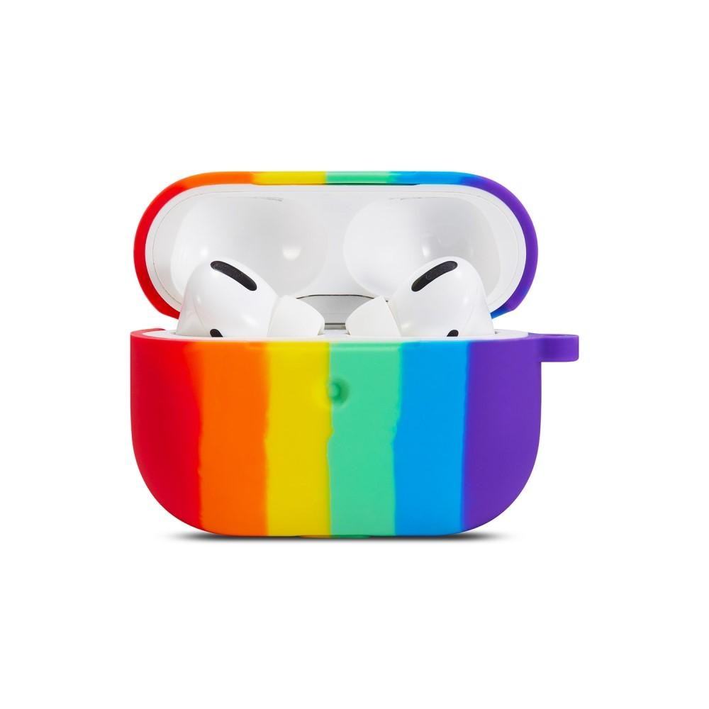 Silikonikotelo Apple AirPods Pro rainbow