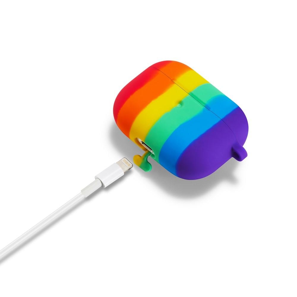 Silikonikotelo Apple AirPods Pro rainbow