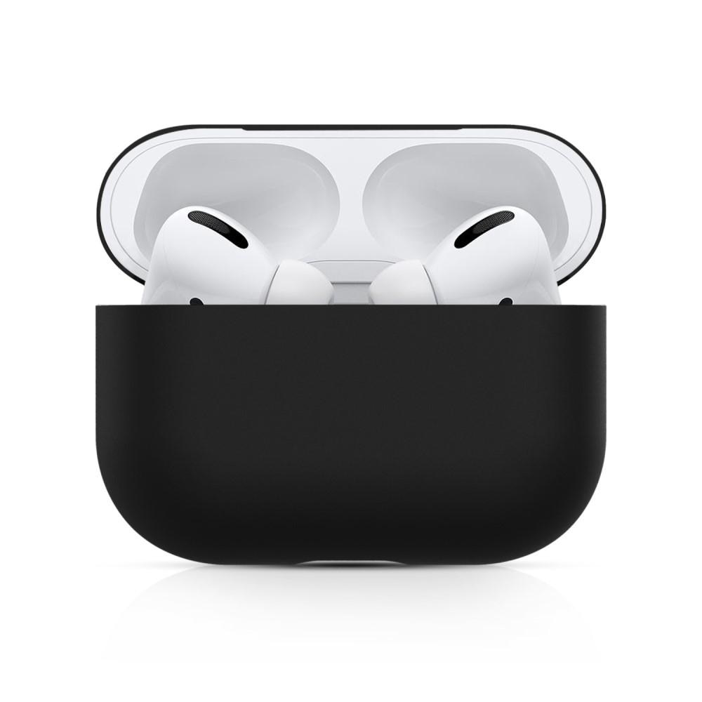 Silikonikotelo Apple AirPods Pro musta