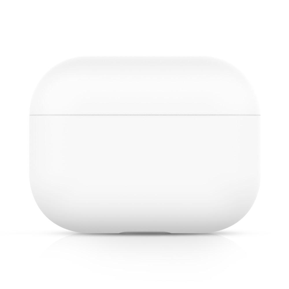 Silikonikotelo Apple AirPods Pro valkoinen