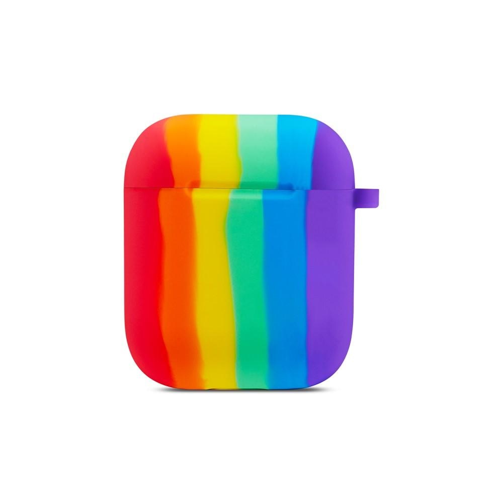 Silikonikotelo Apple AirPods rainbow