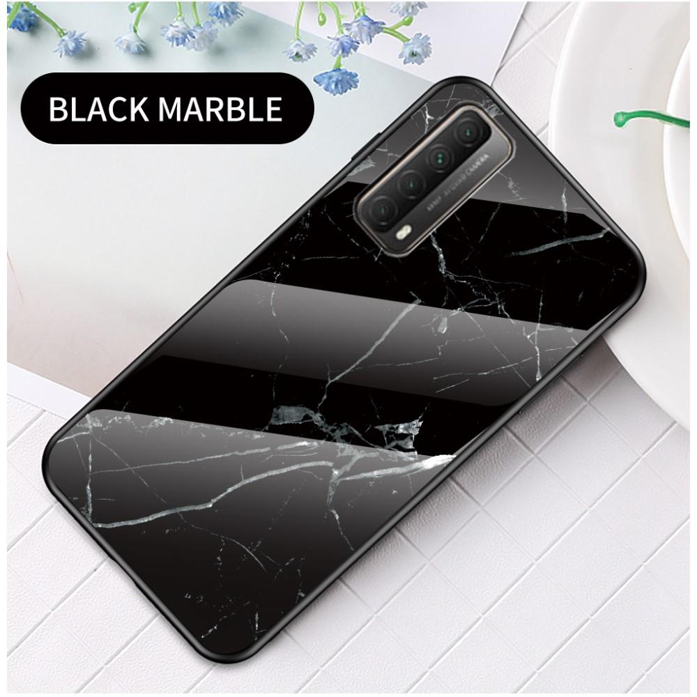 Panssarilasi Kuori Huawei P Smart 2021 musta marmori