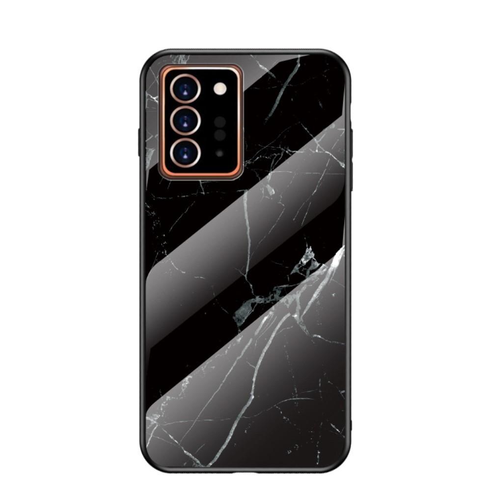 Panssarilasi Kuori Samsung Galaxy Note 20 Ultra musta marmori