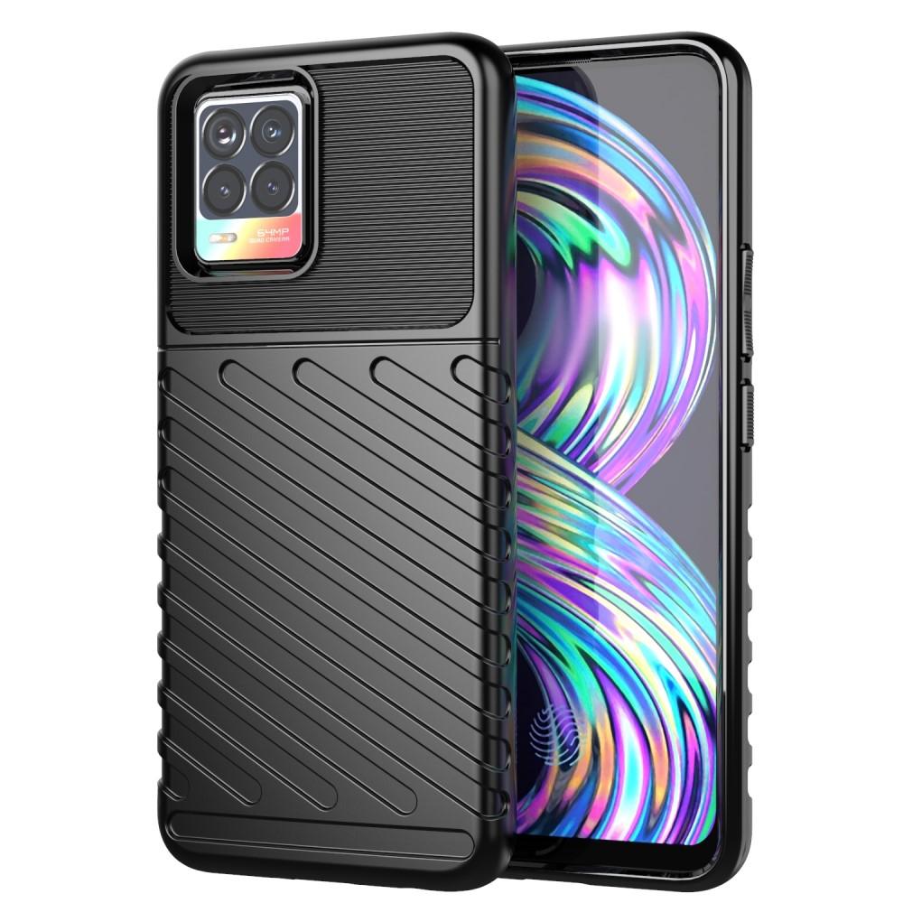 Thunder TPU Case Realme 8/8 Pro Black