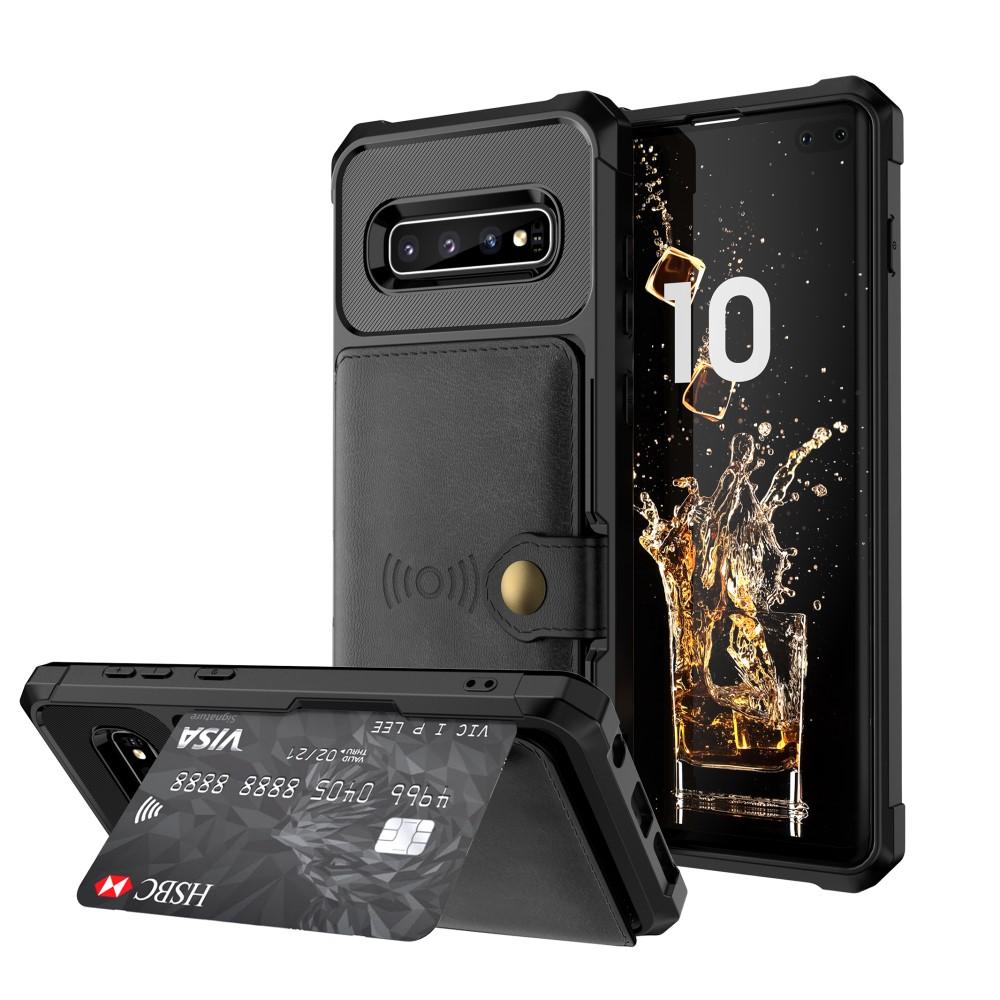 Tough Multi-slot Case Galaxy S10 Plus musta