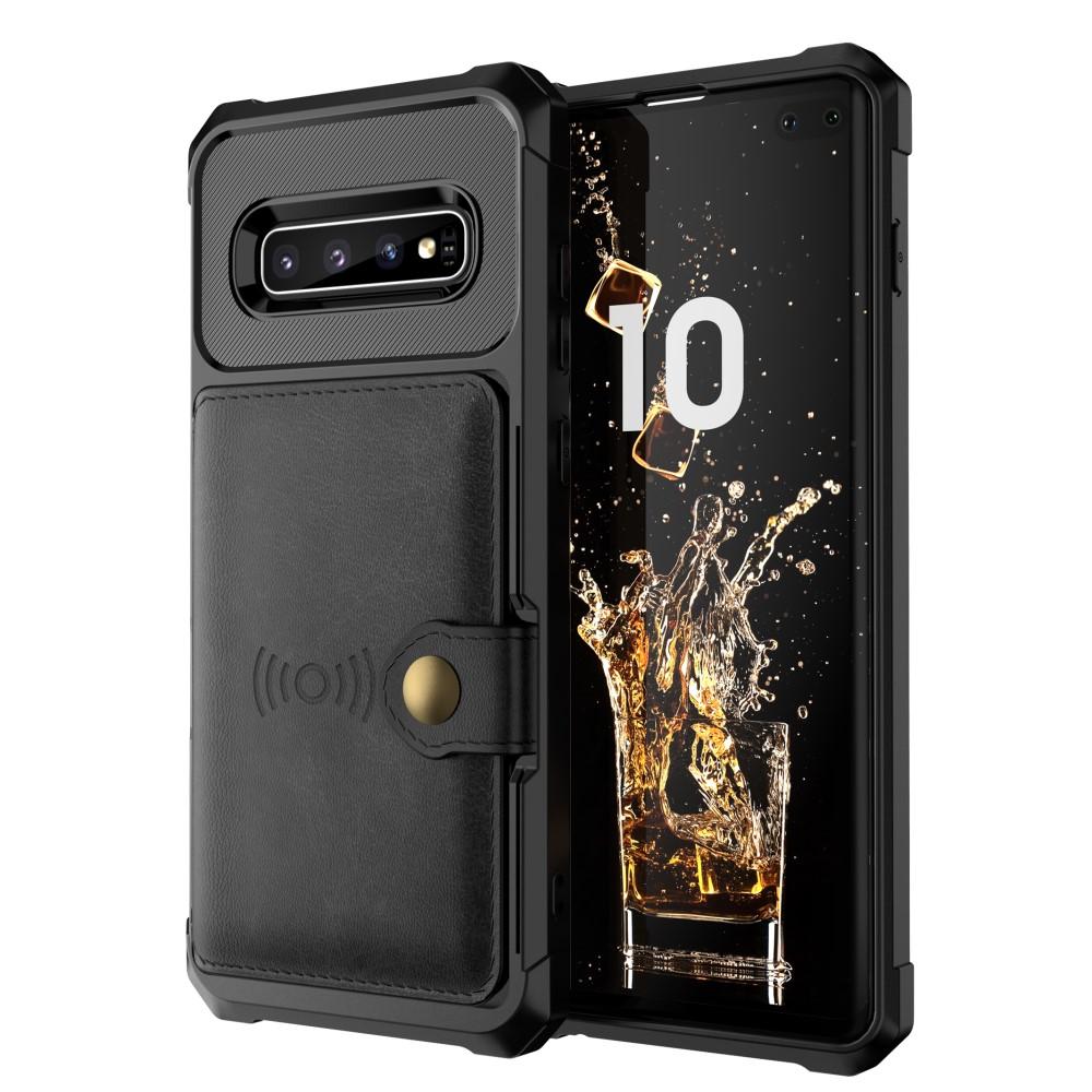 Tough Multi-slot Case Galaxy S10 Plus musta