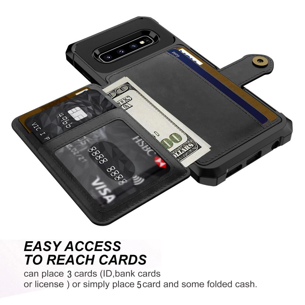 Tough Multi-slot Case Galaxy S10 musta