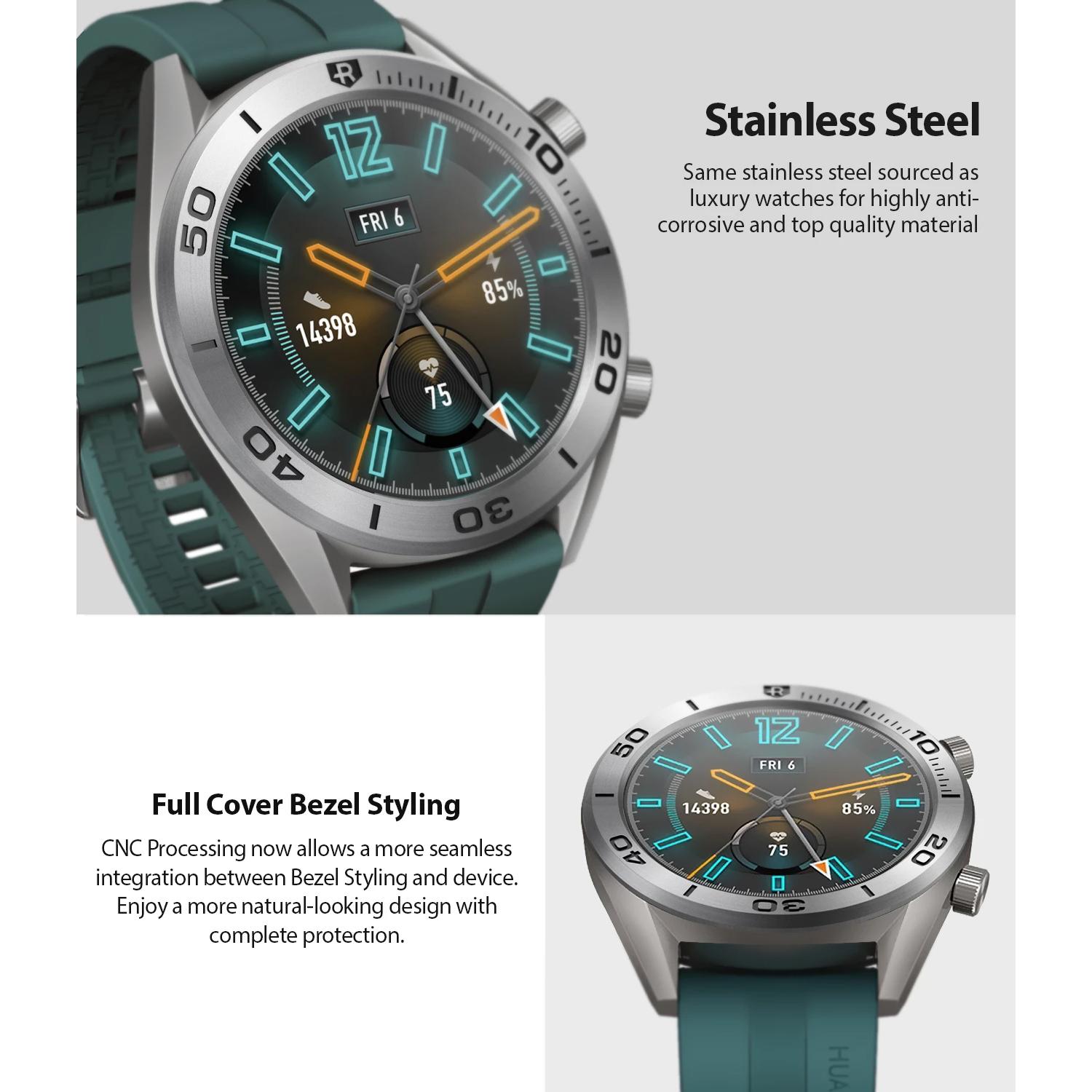 Bezel Styling Huawei Watch GT Silver
