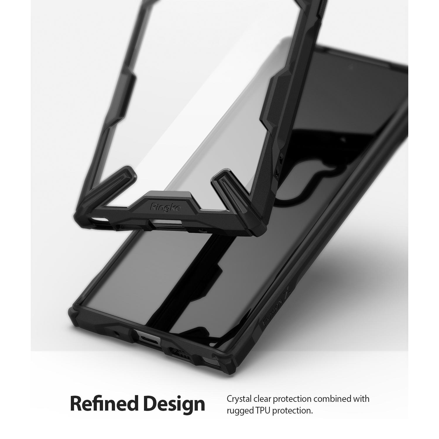 Fusion X Case Samsung Galaxy Note 10 Musta