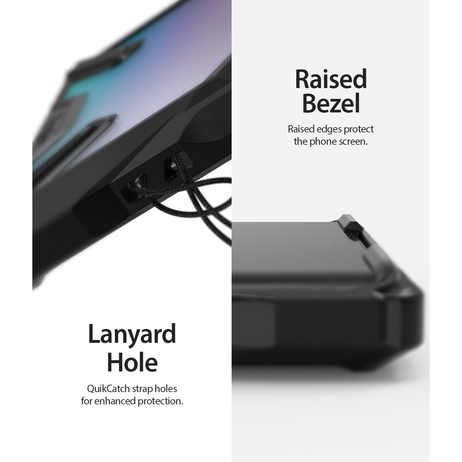 Fusion X Case Samsung Galaxy Note 10 Musta