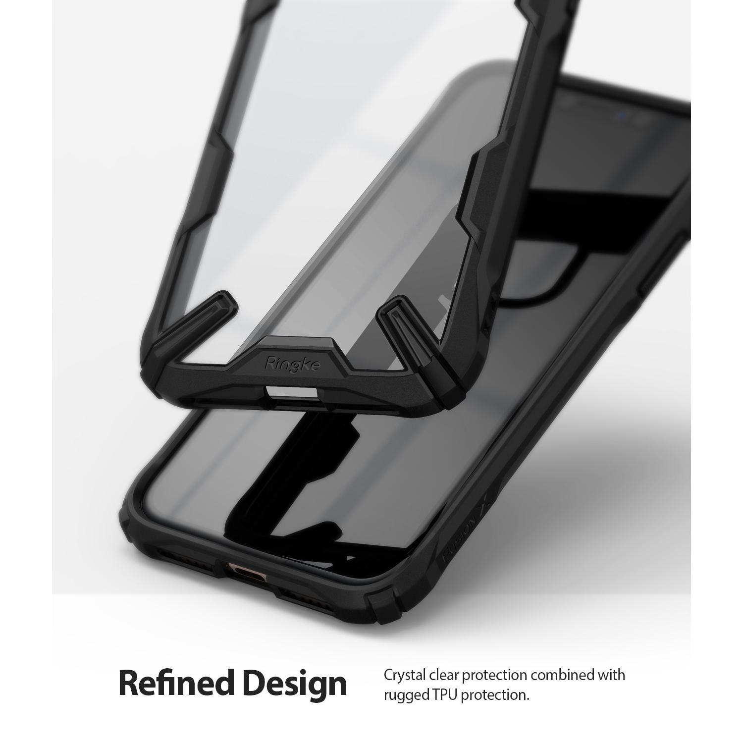 Fusion X Case iPhone 11 Musta