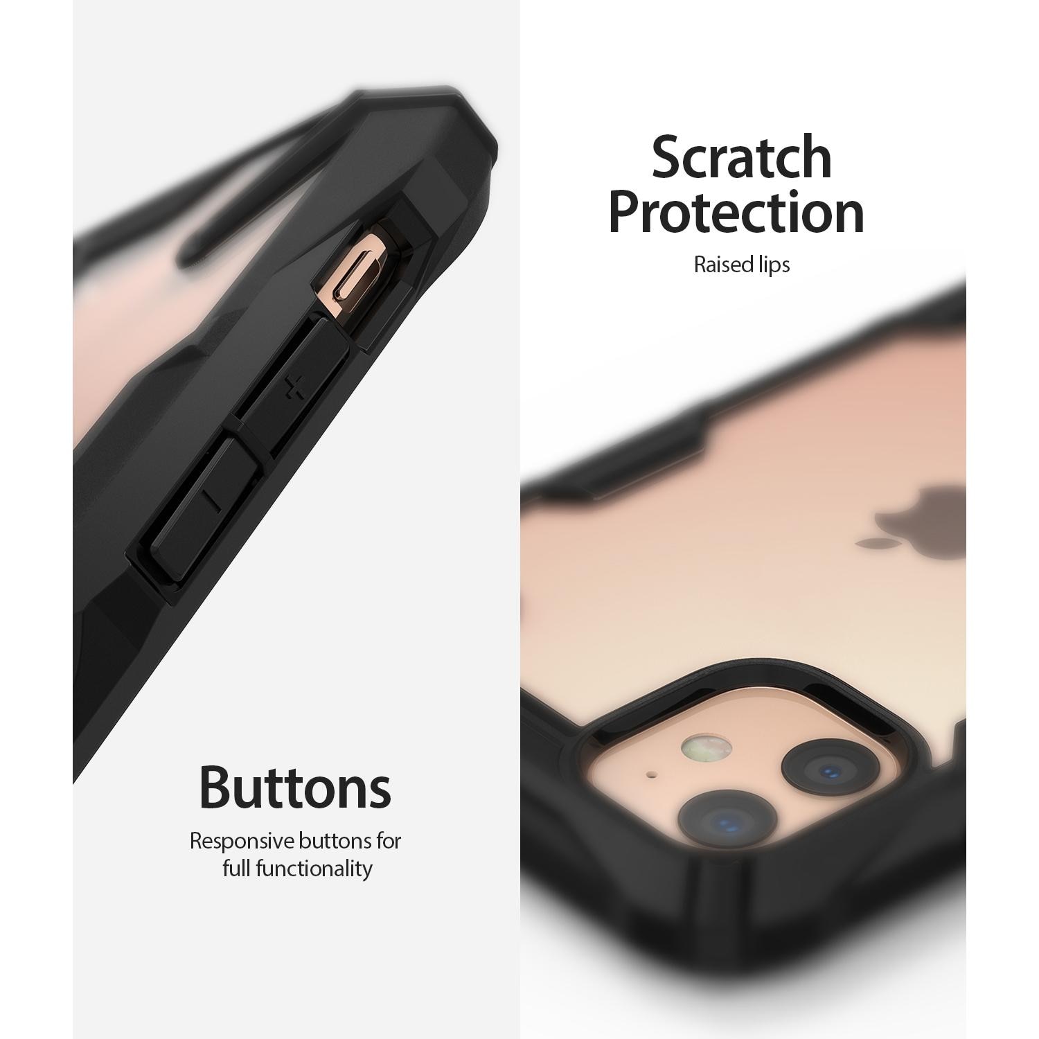 Fusion X Case iPhone 11 Musta