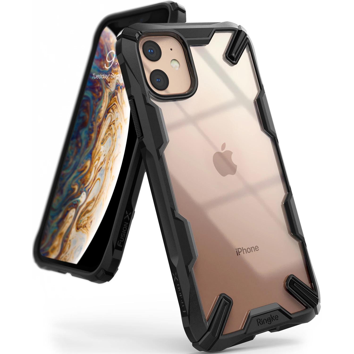Fusion X Case iPhone 11 Musta