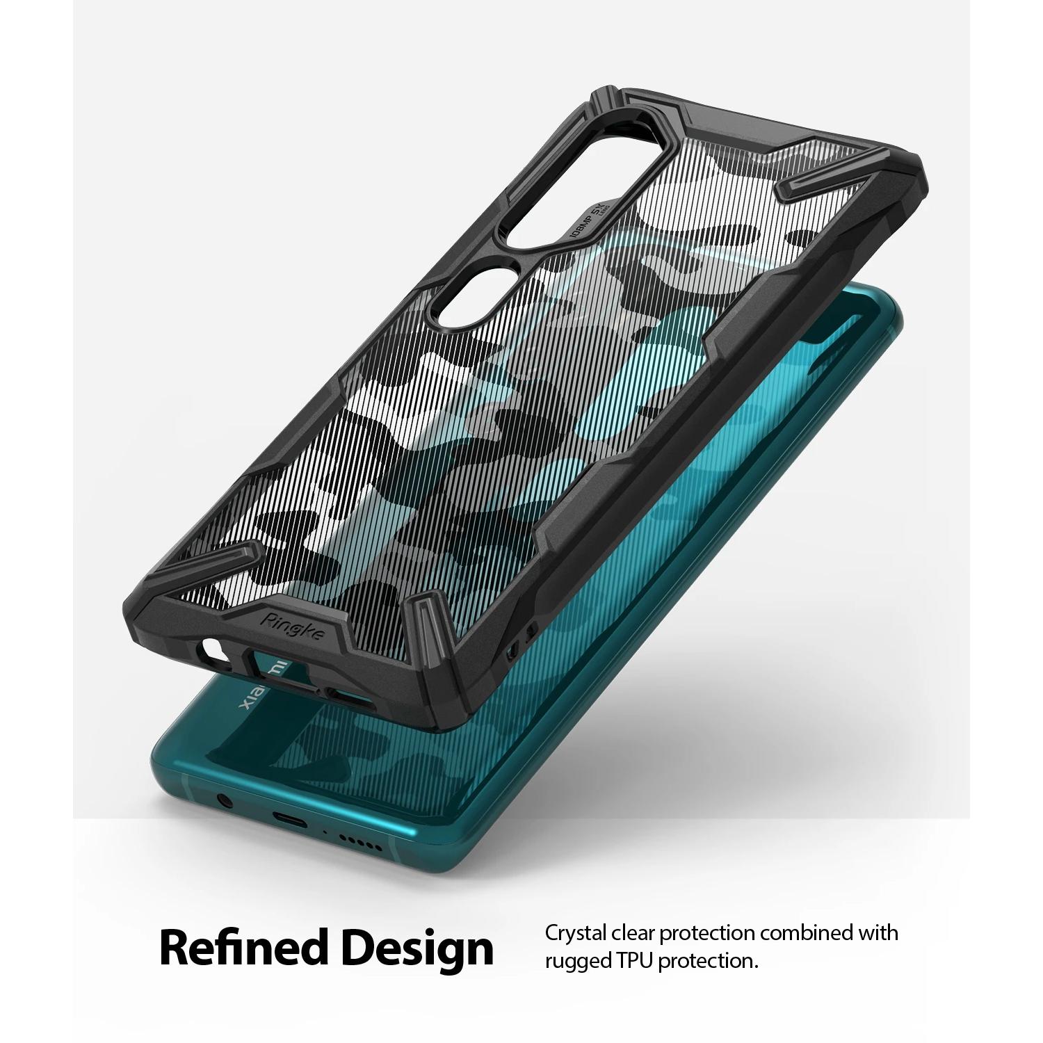 Fusion X Design Case Xiaomi Mi Note 10/10 Pro Camo Black