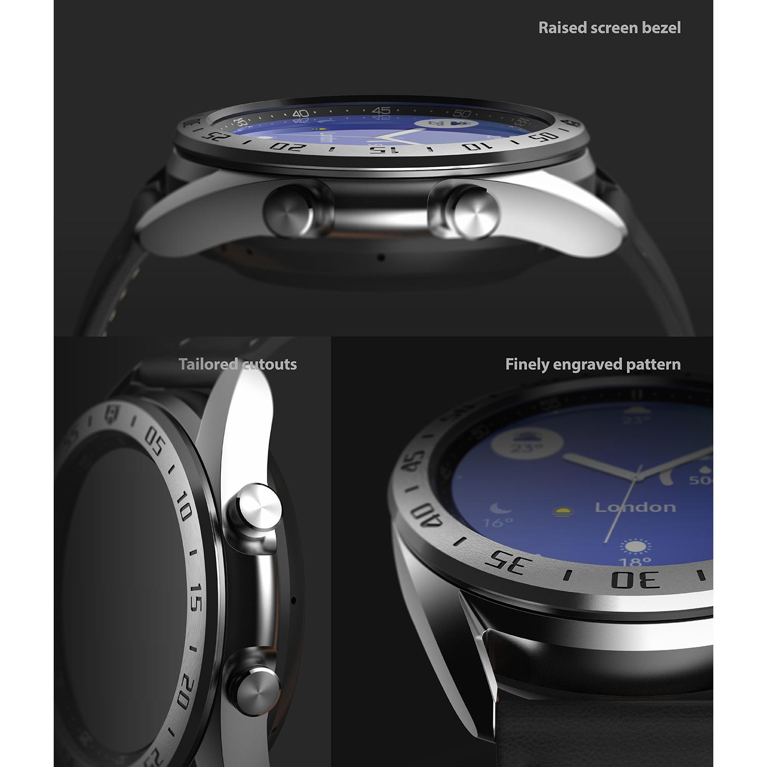 Bezel Styling Galaxy Watch 3 41mm Silver